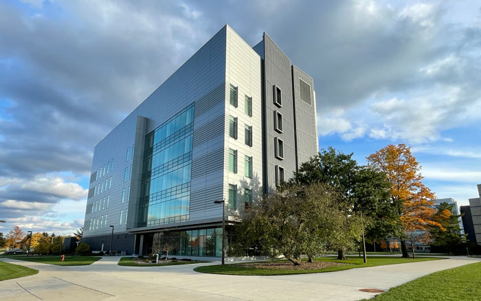A photo of the Interdscplinary Science and Technology Building