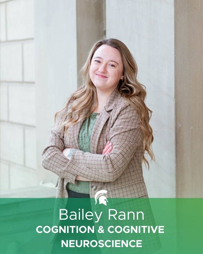 A graphic introducing Bailey Rann.