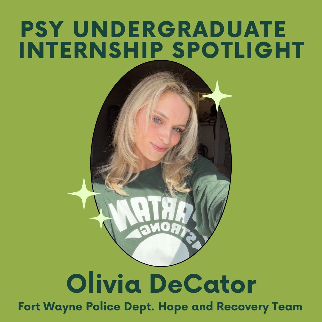PSY Undergraduate Internship Spotlight: Olivia DeCator