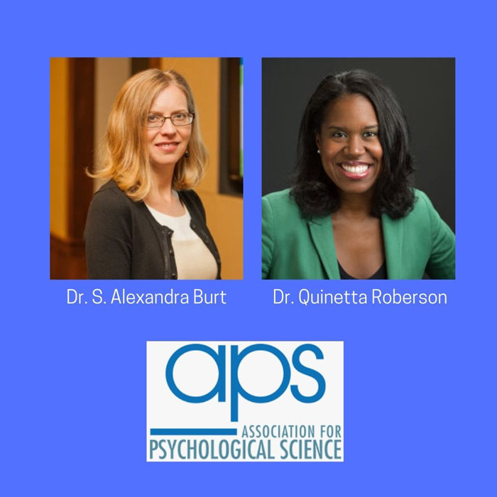 Two faculty members were named APS Fellows 