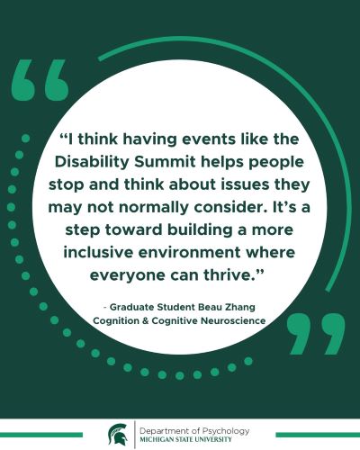 A quote from Beau Zhang about the importance of having this summit.