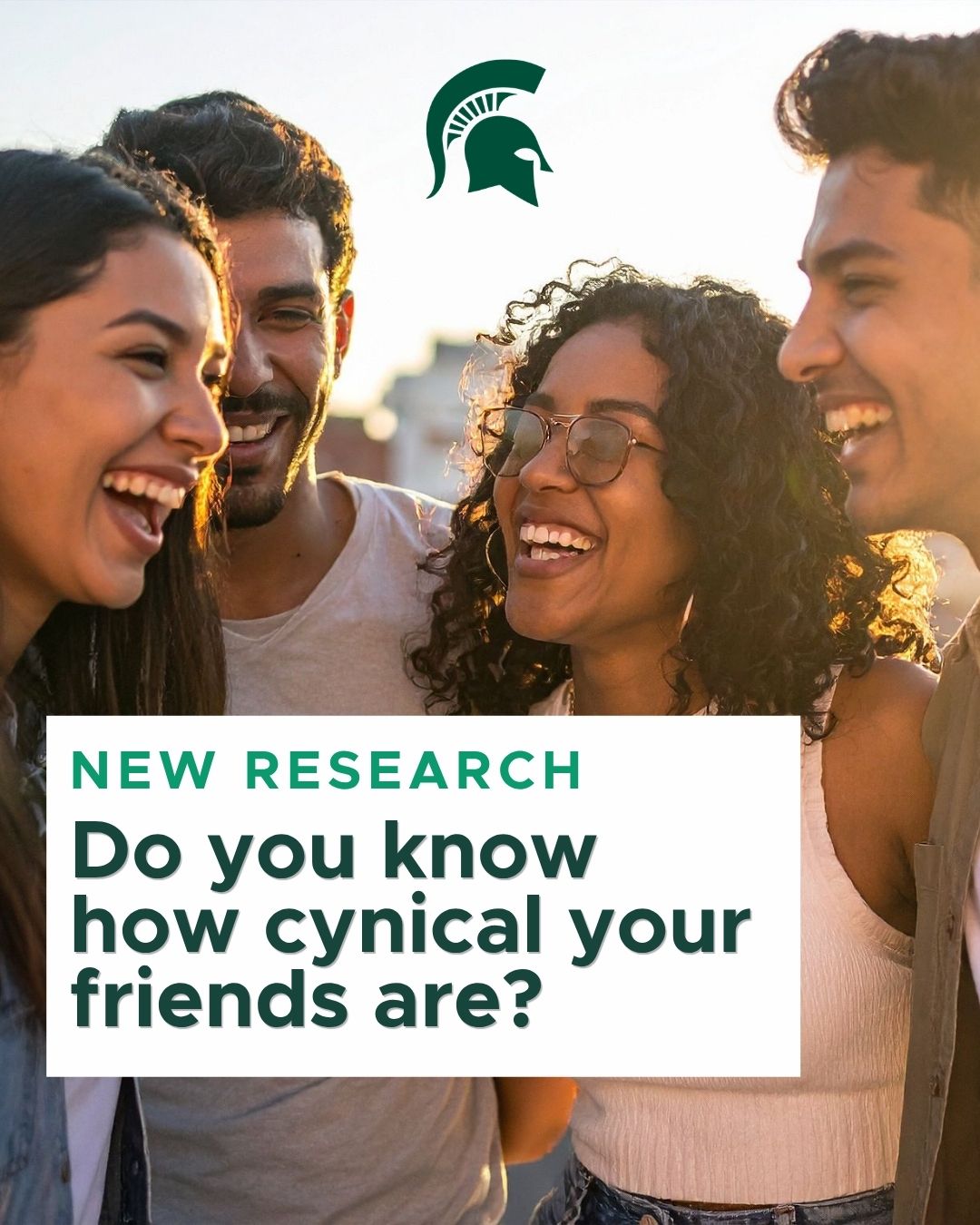 Do you know how cynical your friends are?