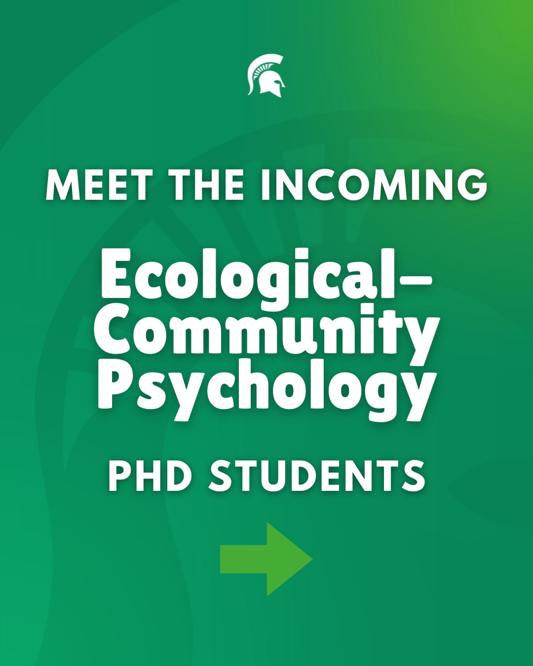 Meet the incoming Ecological-Community graduate students