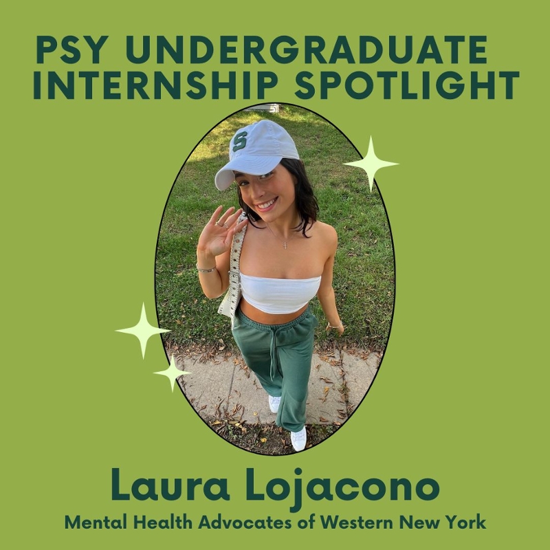 PSY Undergraduate Internship Spotlight: Laura Lojacono