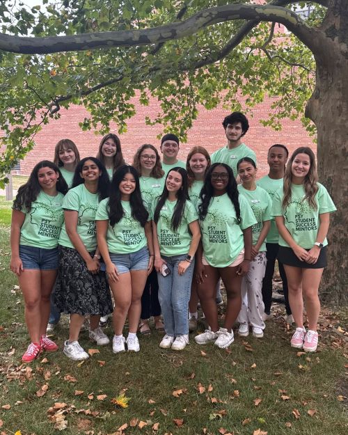New Peer Mentoring Program Brings Student Success to Department of Psychology