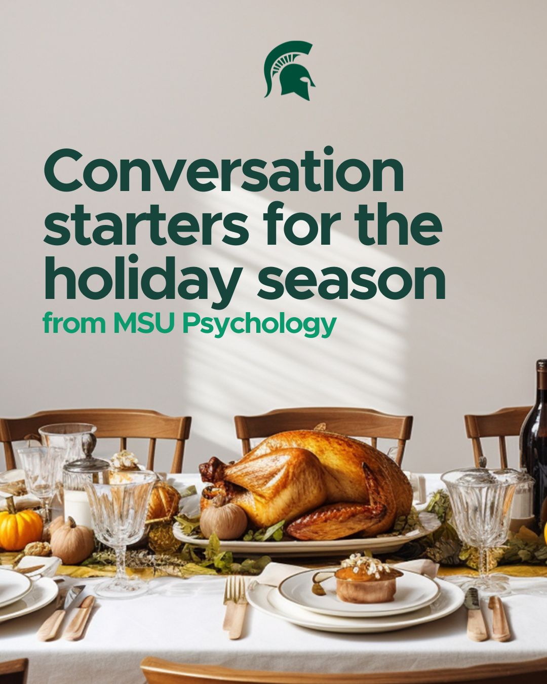 Conversation starters from MSU Psychology