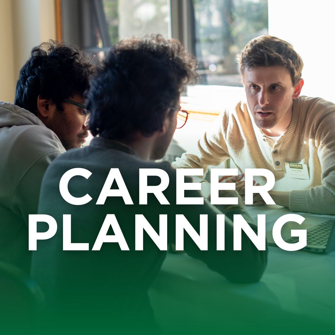A graphic that says "Career Planning"