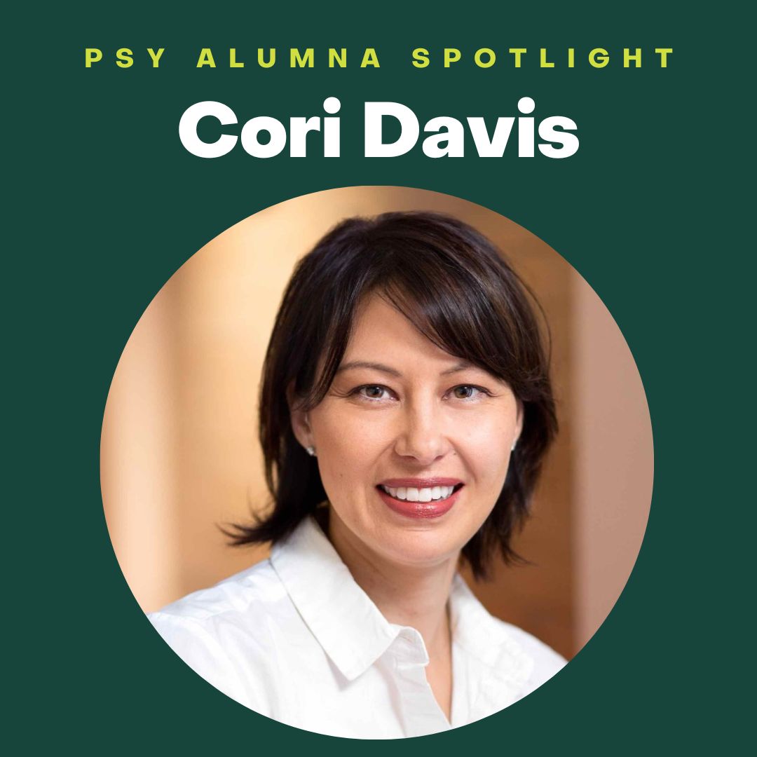 Organizational Psychology’s Distinguished Alumni Speaker: Cori Davis 